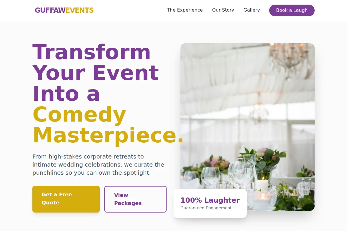 Guffaw Event Planning