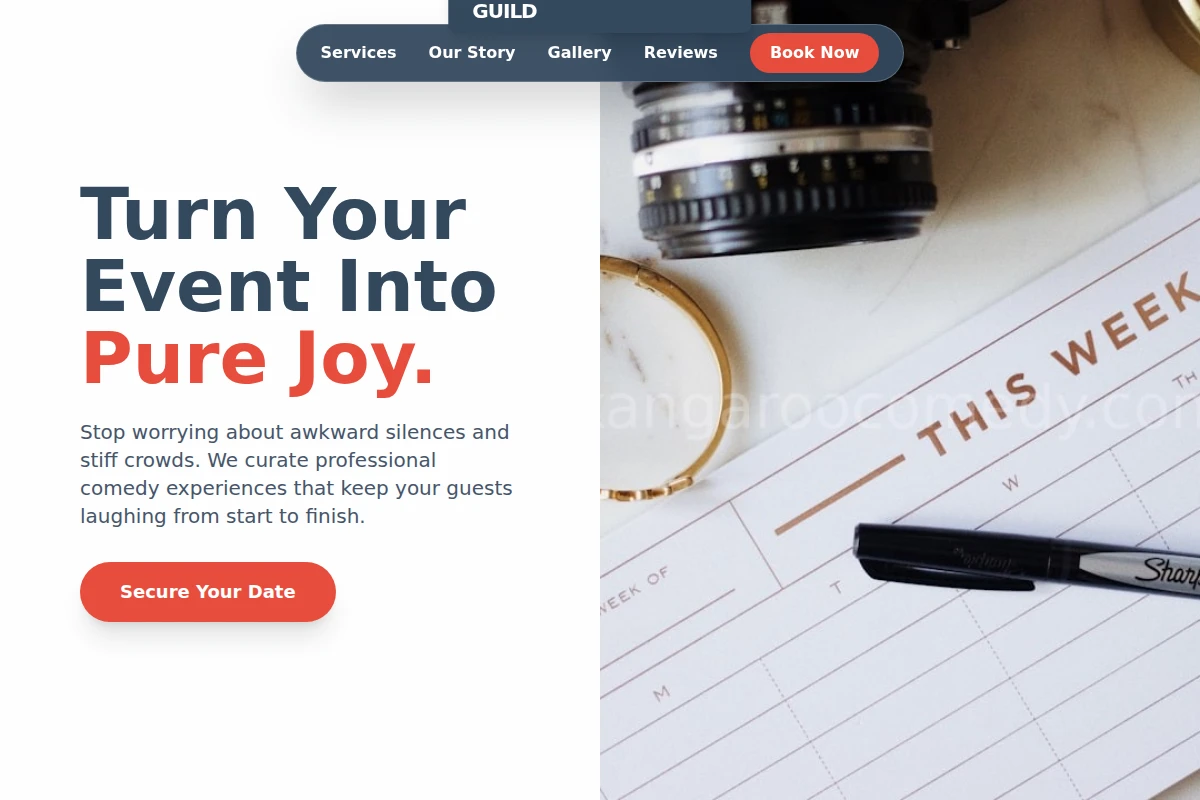 Comedian Event Planning