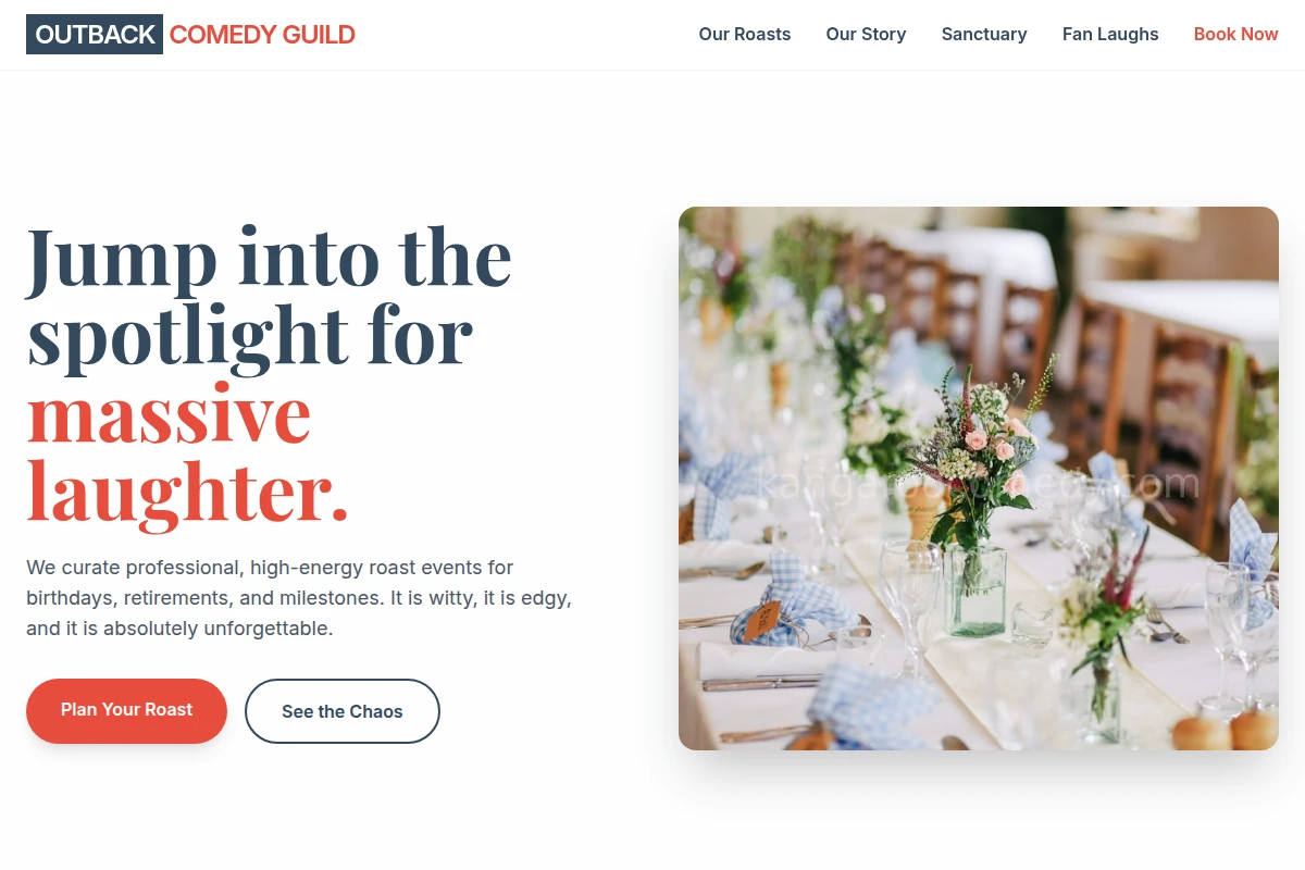 Roast Event Planning