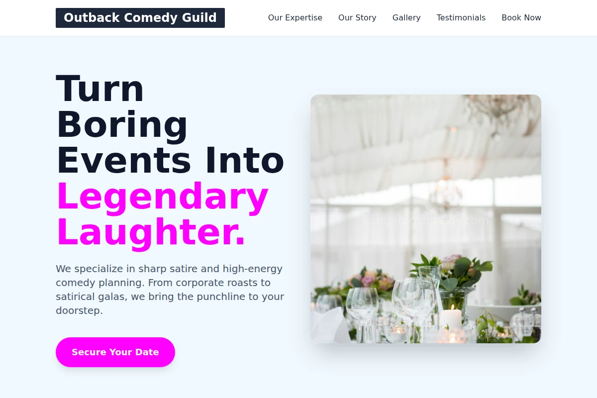 Satirist Event Planning