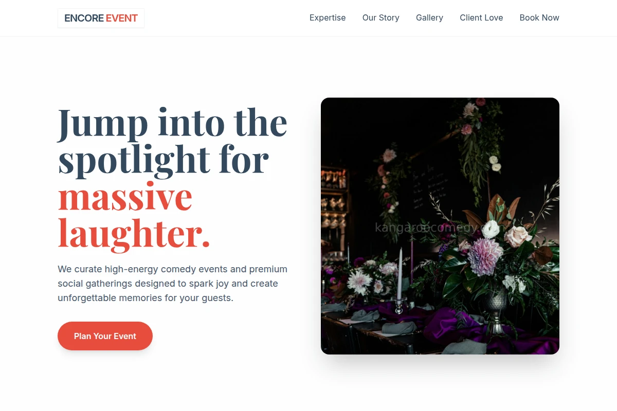 Encore Event Planning