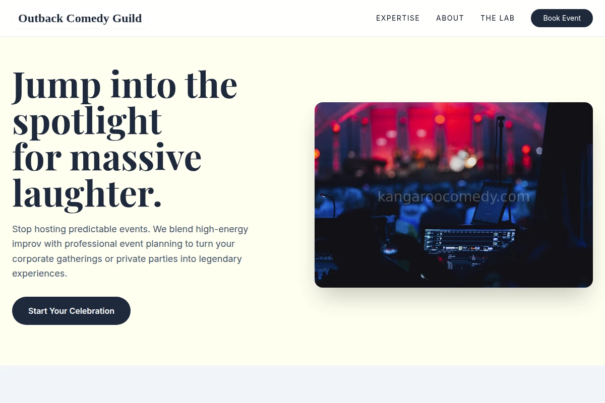 Improv Event Planning