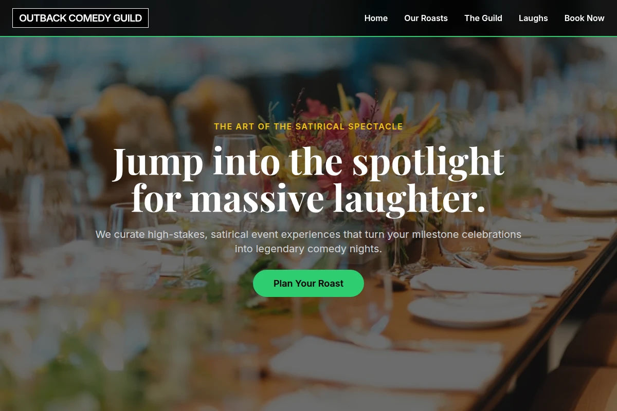 Satire Event Planning