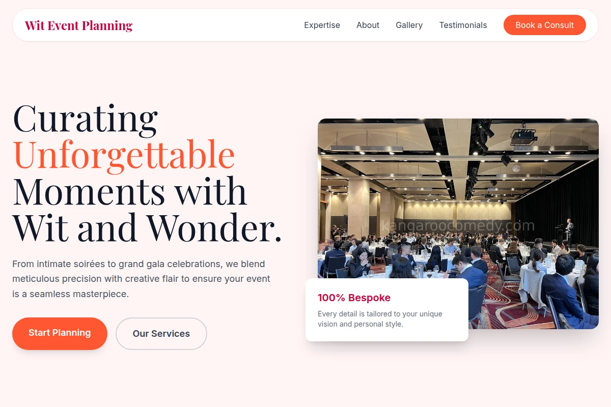 Wit Event Planning