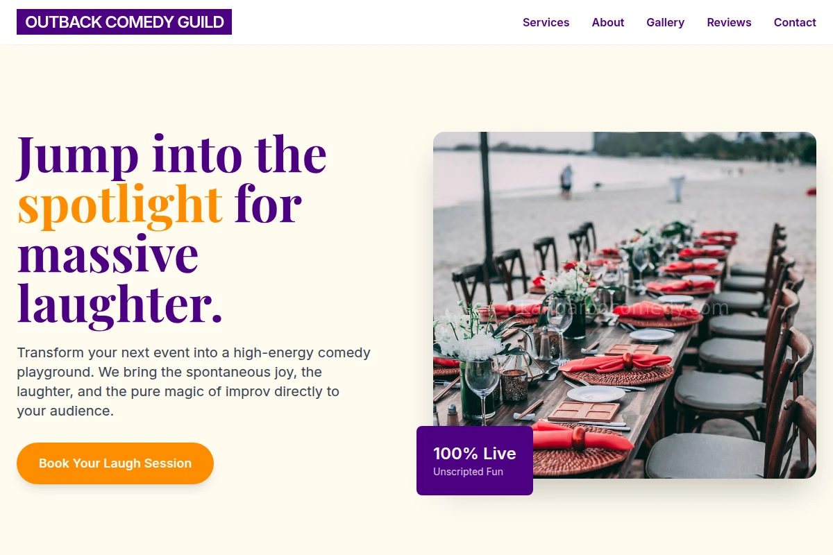 Improv Event Planning