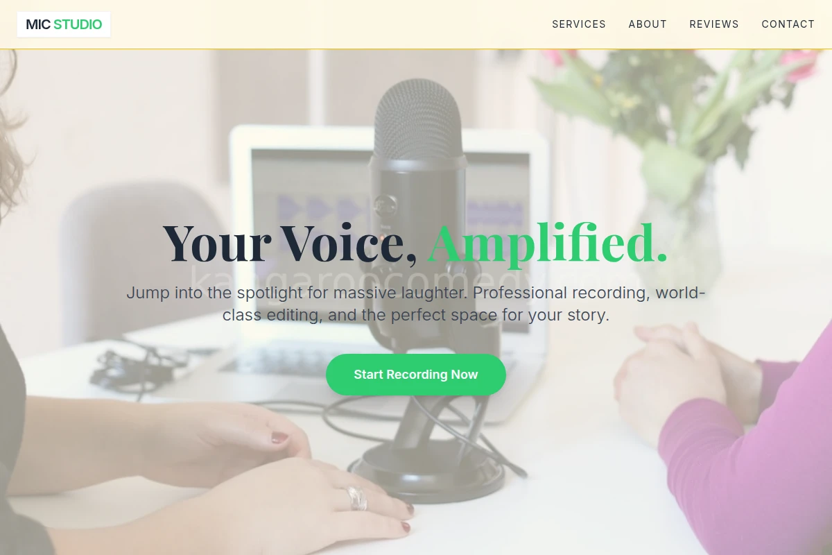 Mic Podcast Studio