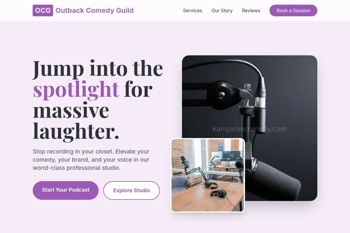Entertainer Podcast Studio