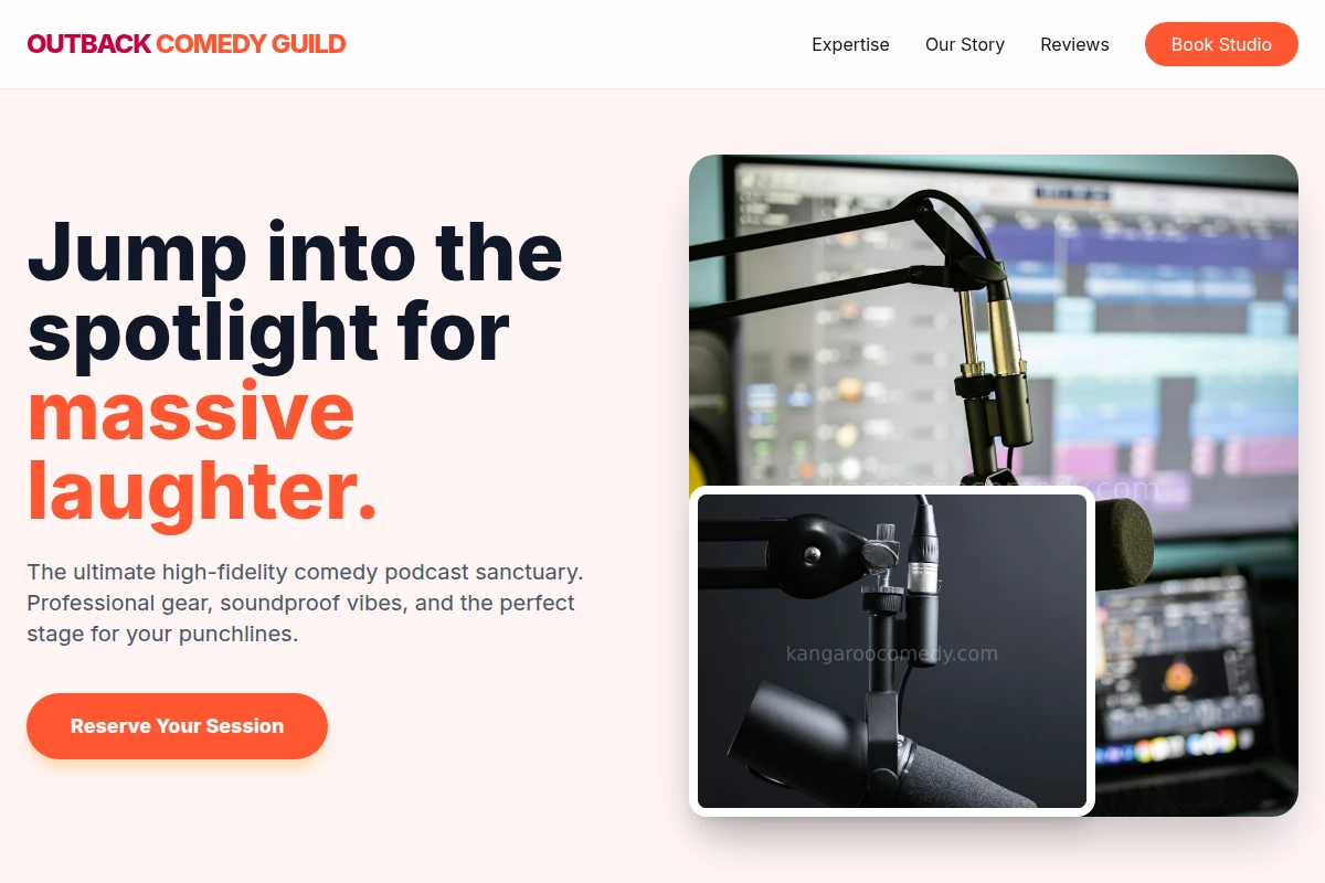 Humor Podcast Studio
