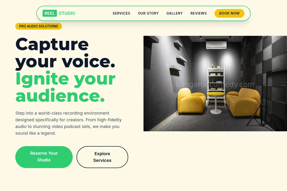 Reel Podcast Studio