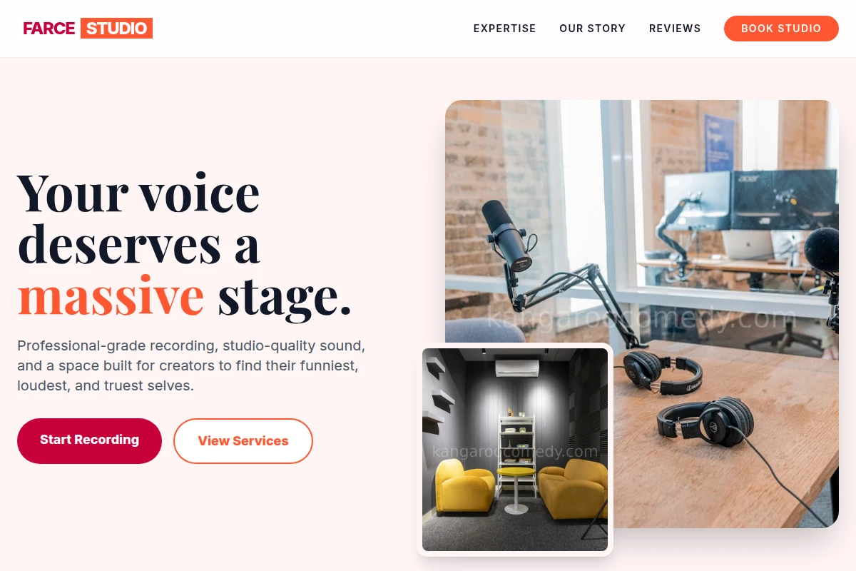 Farce Podcast Studio