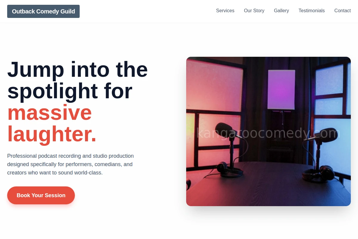 Performer Podcast Studio