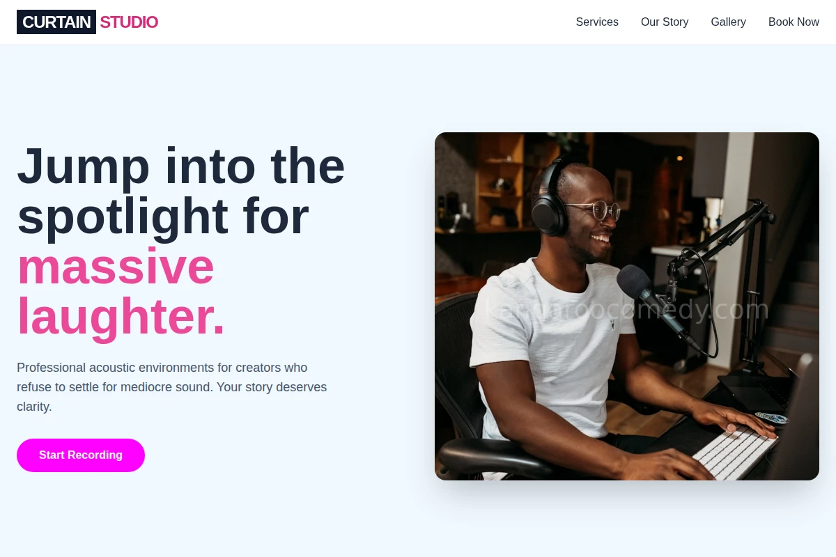 Curtain Podcast Studio