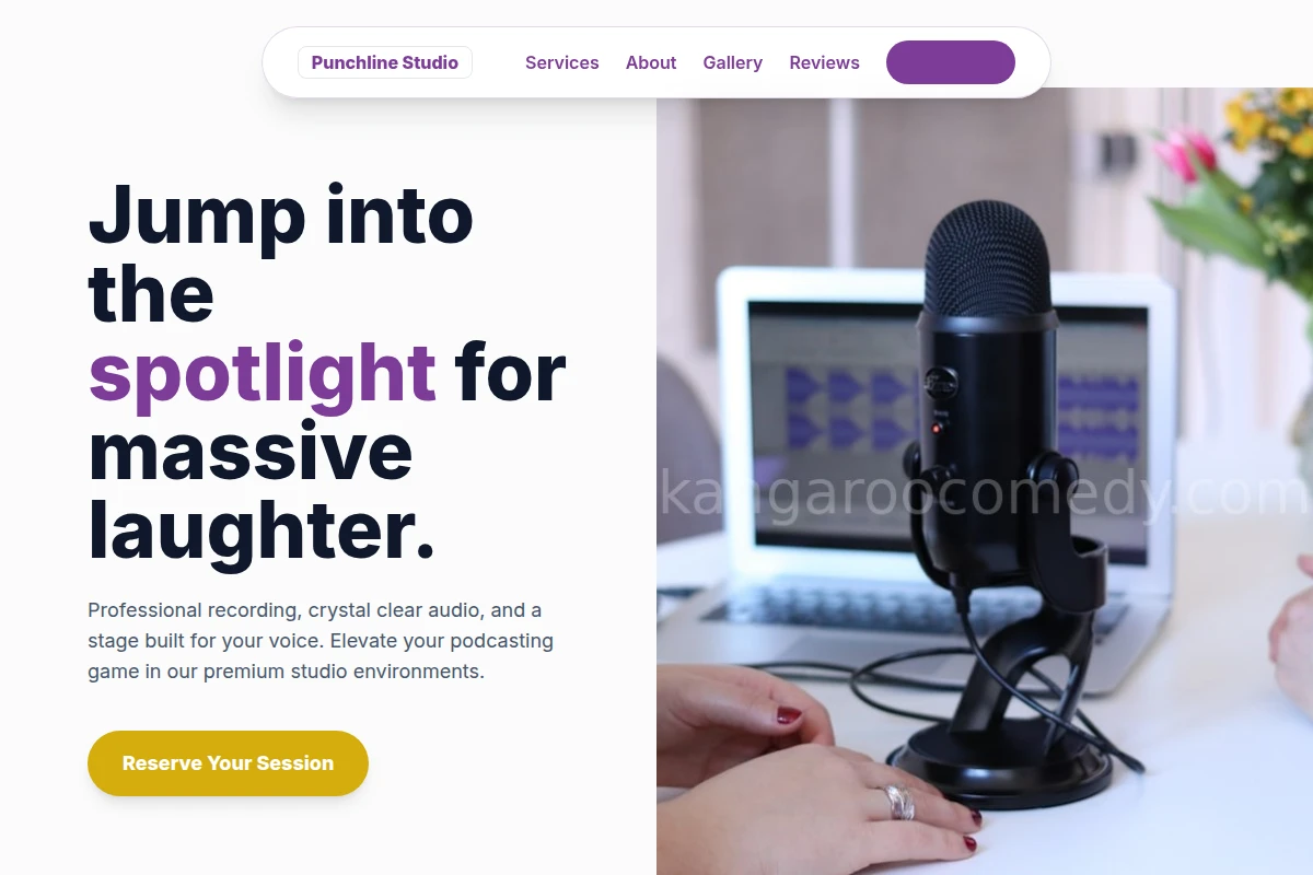 Punchline Podcast Studio