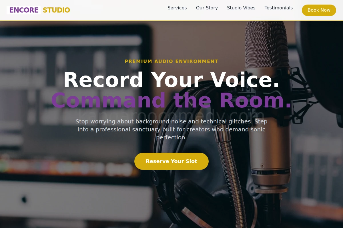 Encore Podcast Studio