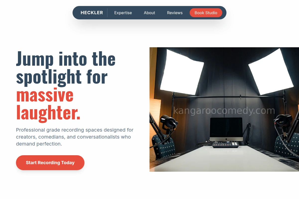 Heckler Podcast Studio