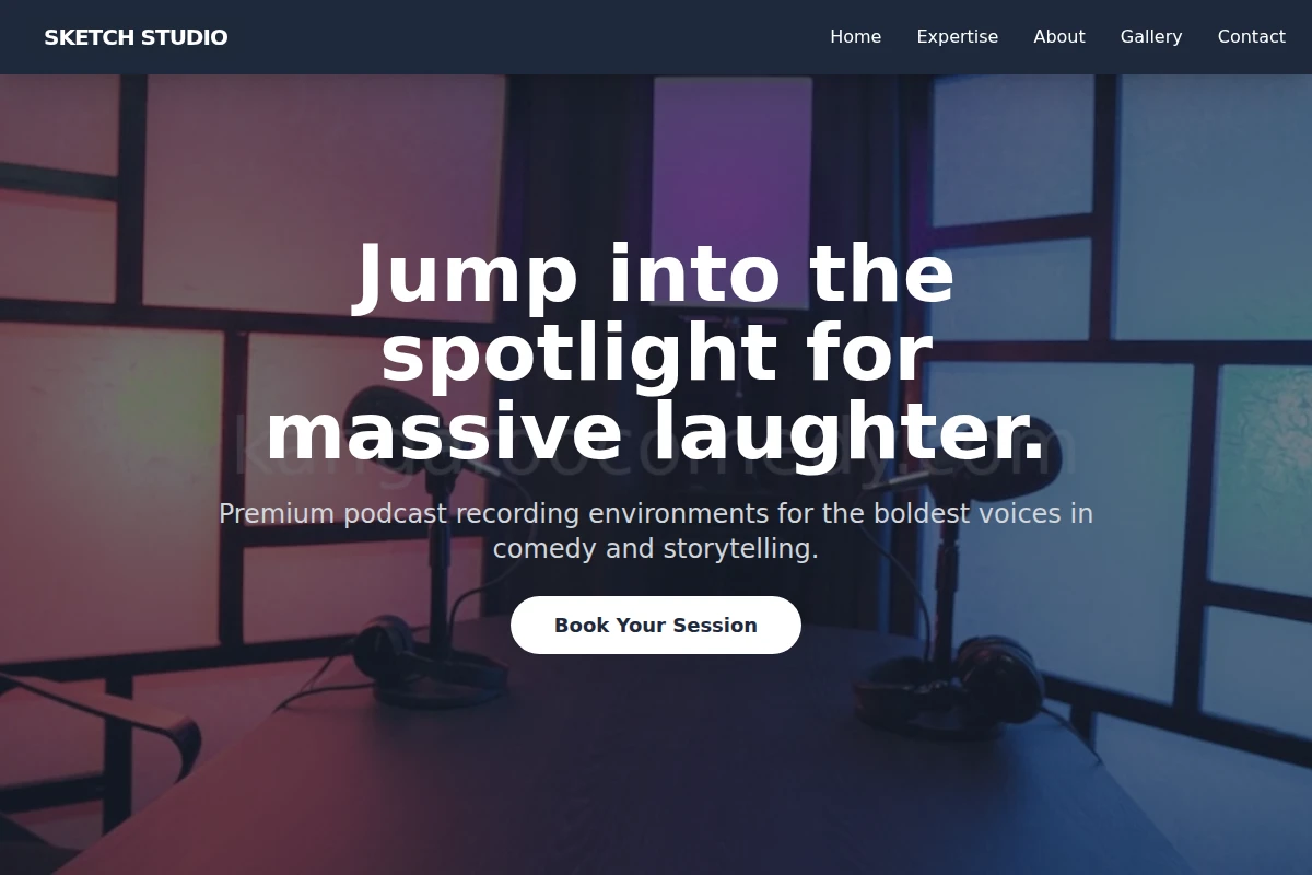 Sketch Podcast Studio