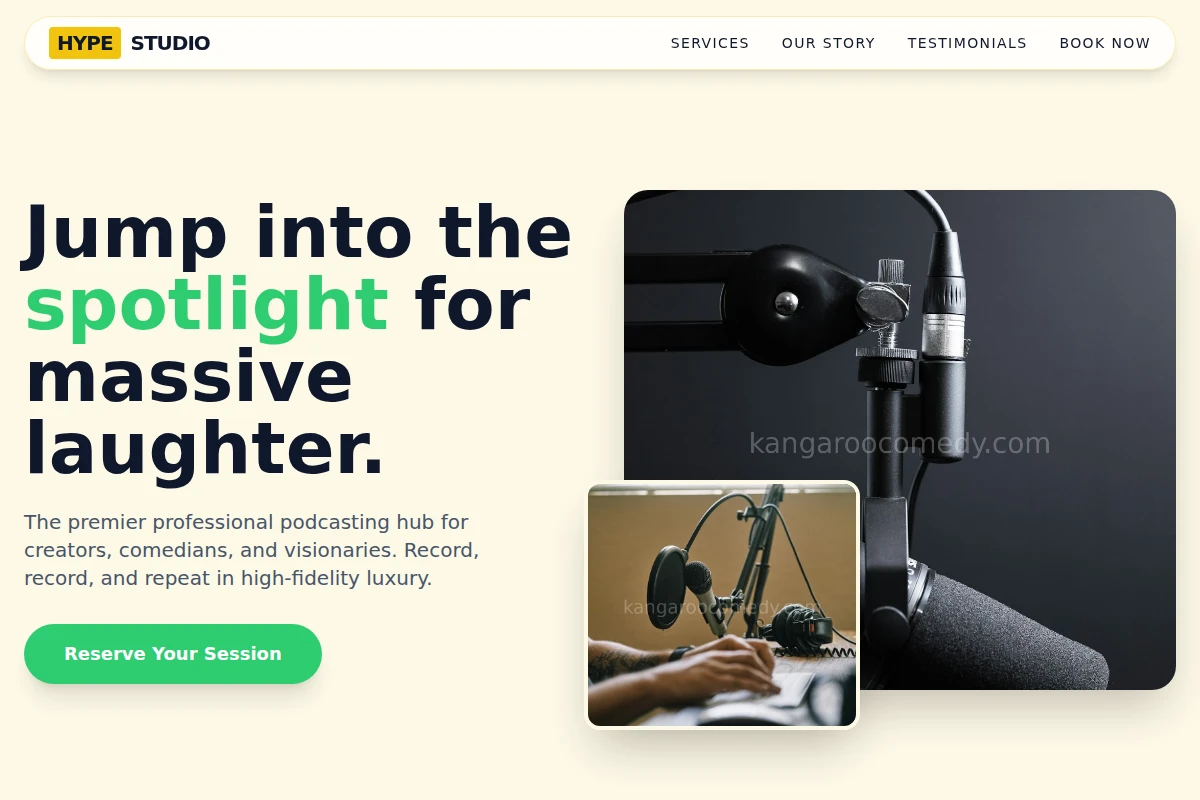 Hype Podcast Studio