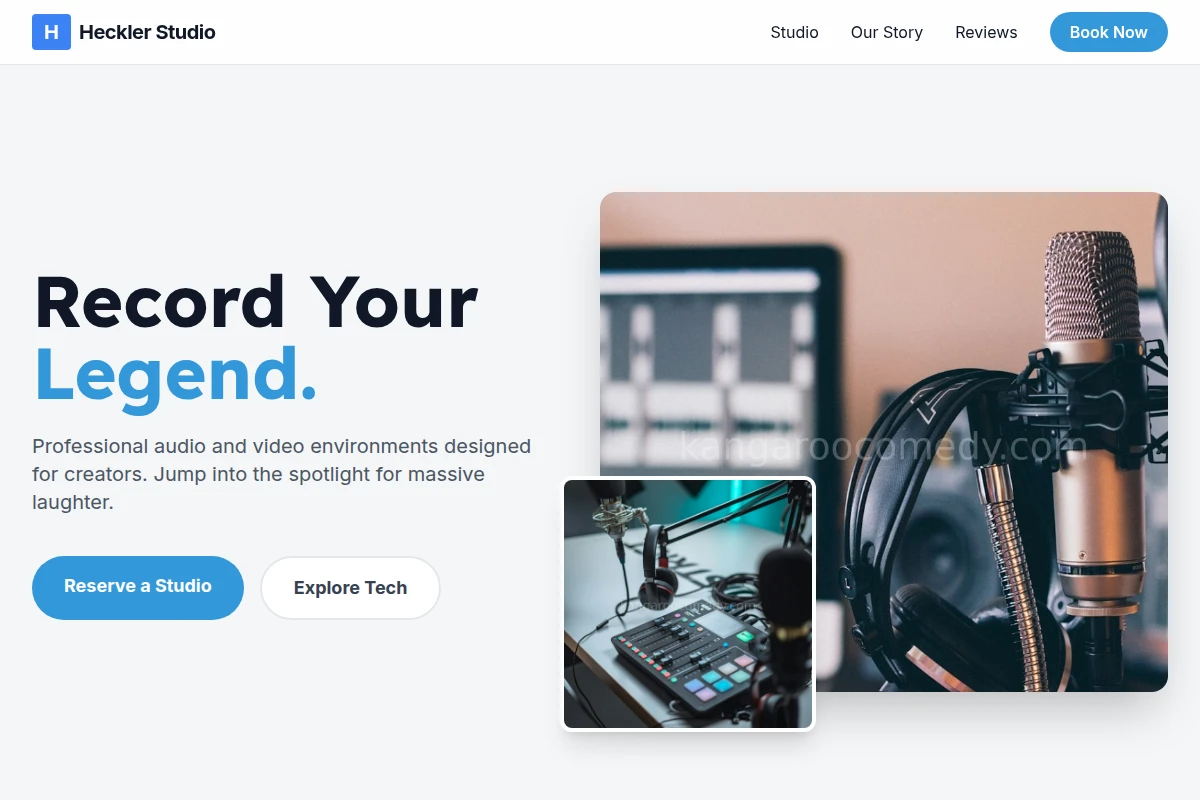 Heckler Podcast Studio