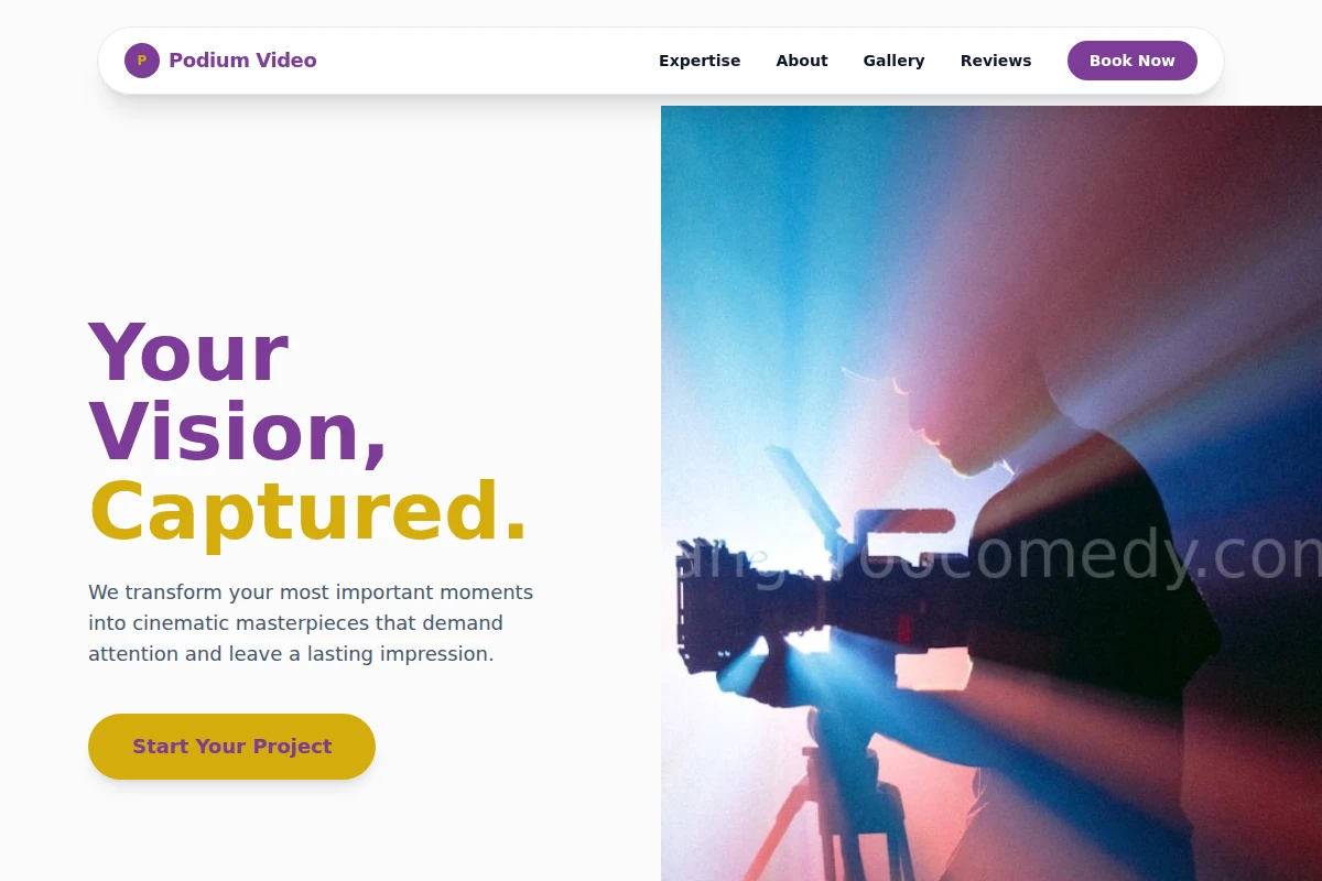 Podium Video Production